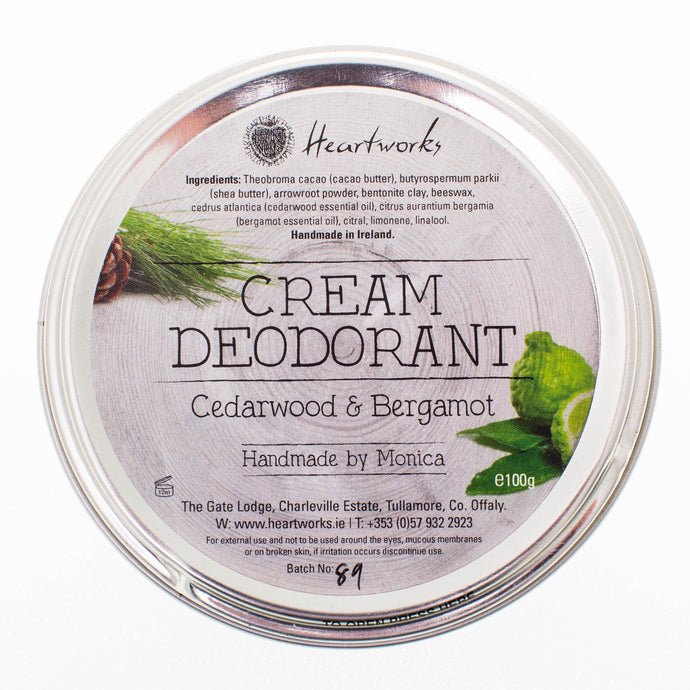 Easy-To-Use Rub-On Natural Cream Deodorant