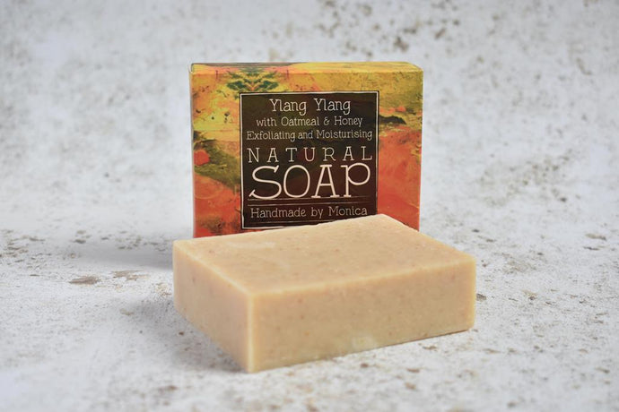 Ylang Ylang Natural Soap With Honey And Oatmeal